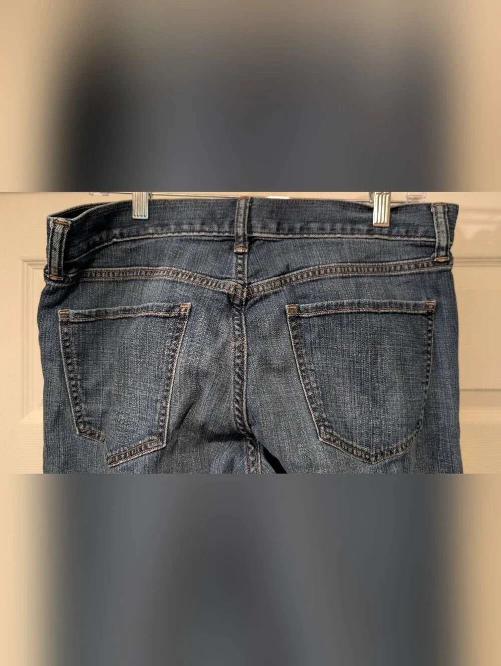 Banana Republic Premium Denim Men's 30x27 Cotton Blend Blue Jeans cthny